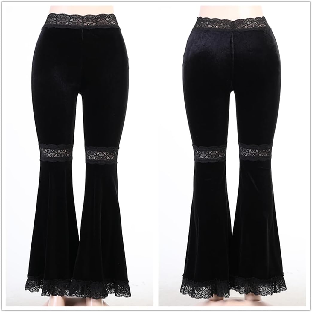 win2win Gothic Bottom Pants for Women or Teen Girls Goth Punk 70S - Image 3