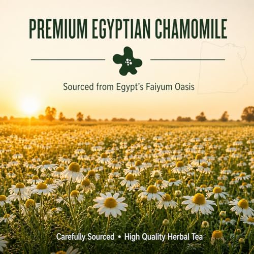 J Mac Botanicals Organic Chamomile Flowers (4 oz) – Whole Egyptian Chamomile Loose Leaf Herbal Tea, Caffeine-Free, Premium Dried Chamomile Flowers for Tea, Baths & Blends - 3