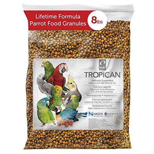Tropican Alimentos granulés extrudés Loro