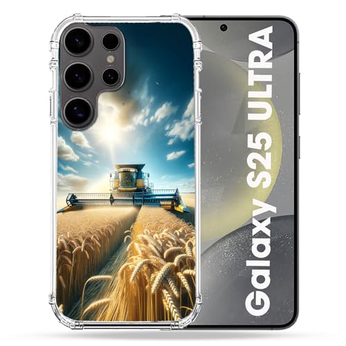 Coque Samsung S25 Ultra Agriculture Moissonneuse Blé Cokitec