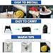 XL Ice Bath Tub for Athletes, Outdoor Cold Plunge Tub, Portable Ice Bathtub for Cold Water Therapy Recovery, Upgrade Aluminum Alloy Supports, 85 x 85 x 75cm