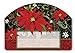 Yard Design Classic Poinsettia Yard Sign 72638