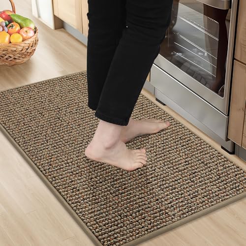 BEQHAUSE Kitchen Rugs 20'x32', Non-Slip Kitchen Mats for Floor, Super Absorbent and Stain Resistant...