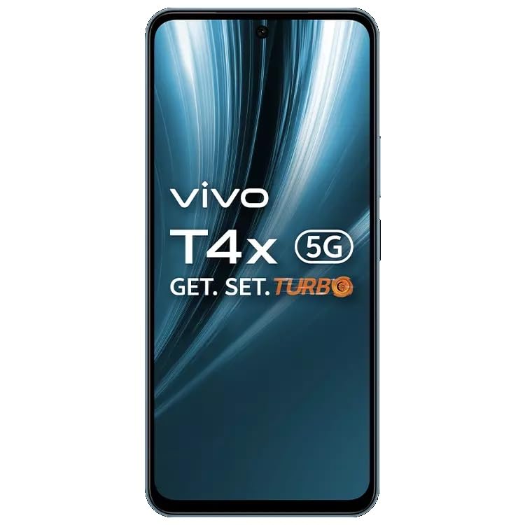 VIVO T4R 5G | 6.77″ Quad Curved AMOLED 120Hz Display | 50MP OIS Dual Rear + 32MP Front Camera | Dimensity 7400 | 5700mAh Battery, 44W FlashCharge, IP68 & IP69 (Marine Blue, 8GB RAM + 128GB Storage S)