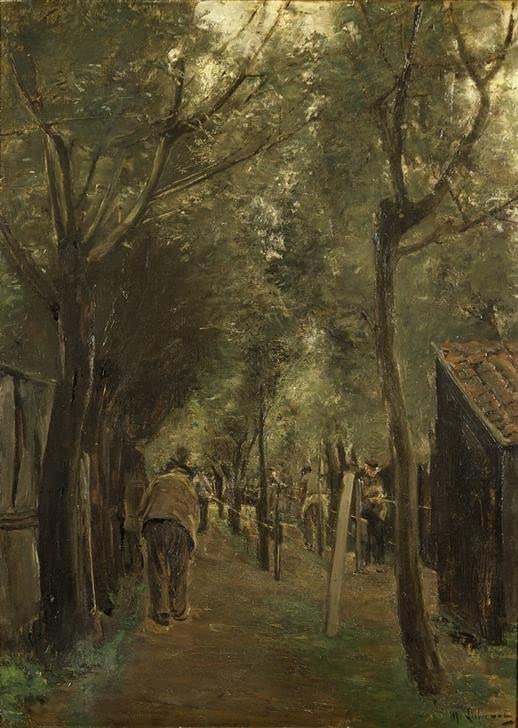 Posters et art pour décoration chambre Max Liebermann tableau téléphérique