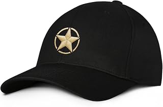 Dion Wear Army Star WWII Military Baseball Hat