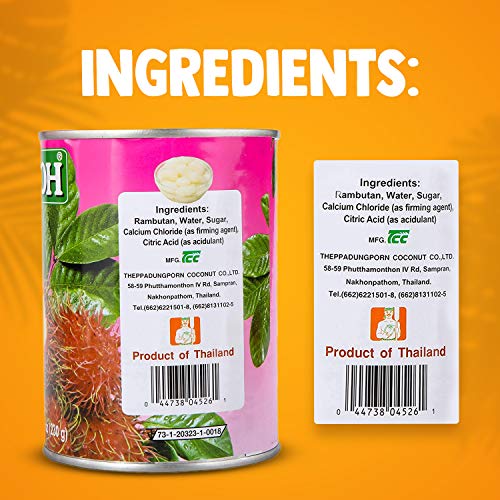 Chaokoh Rambutan in Syrup (6 Pack, Total of 120oz) - Thumbnail 5