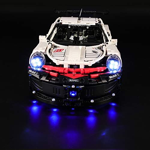 LIGHTAILING Light Set For (Technic 911 RSR) Building Blocks Model - Led Light kit Compatible With Lego 42096(NOT Included The Model)