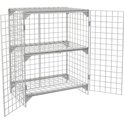 Global Industrial Wire Mesh Security Cage, 36