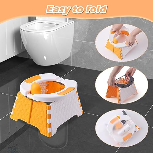 Yszawmx MY491210 Portable Potty For Toddler Travel, Kids Travel Potty Training Chair thumb #2
