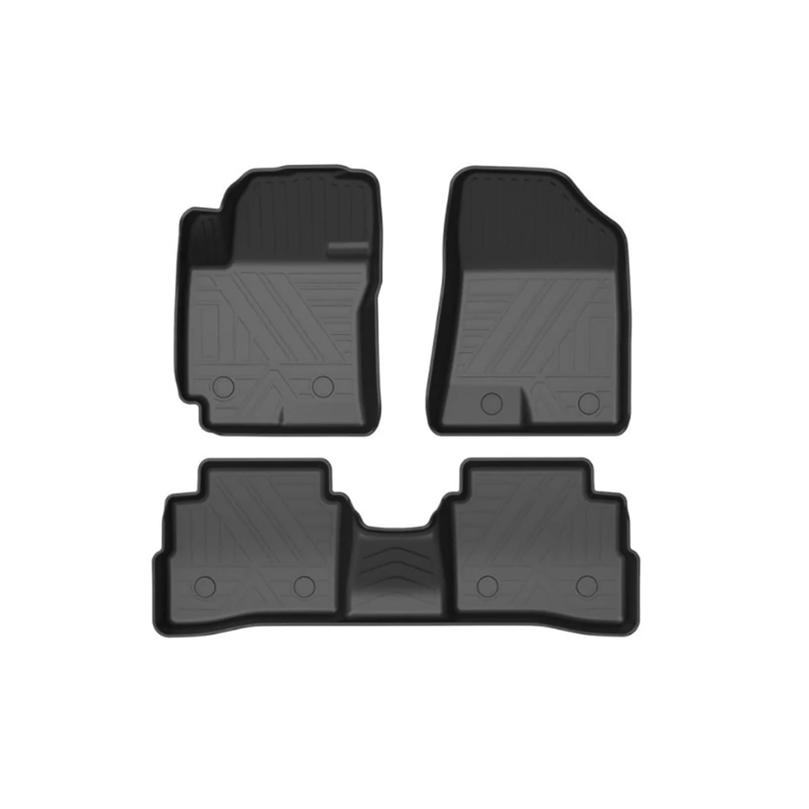 KoehLy TPE Foot Pad Waterproof Non-Slip Car Floor Mat The Left Driving Car Floor Liner Carpet Mats Compatible