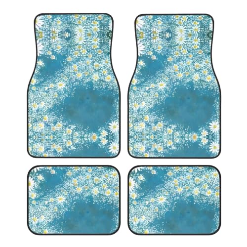 Tapis de sol voiture marguerites : fini la moquette sale dans votre SUV