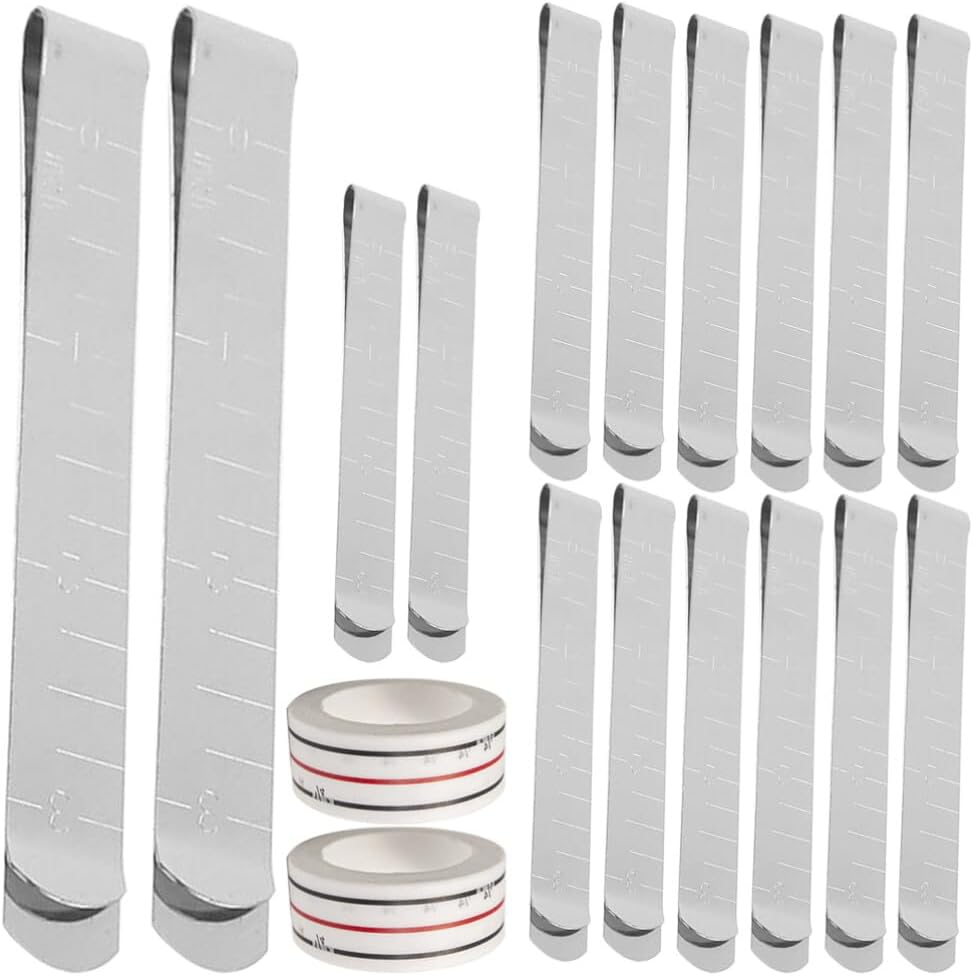 1set Sewing Clips Hemming Clips Positioning Tape for Convenient Knitting and Quilting Projects Non- Holders for Seam Basting and Pressing