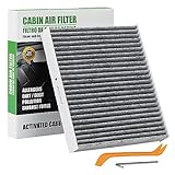 CF12157 Cabin Air Filter w/Activated Carbon Compatible with Toyota Prius 16-25,Rav4 19-25,Avalon