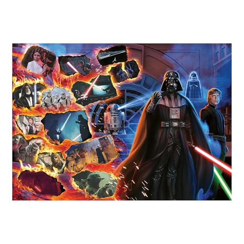 Puzzle Ravensburger Star Wars de Darth Vader: tardes de entretenimiento en familia