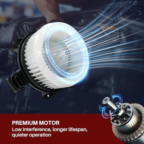 Image of 700203 AC Heater Blower Motor Fan Front Fit for Jeep Wrangler Compass Patriot for Acura TSX TL RDX for Chrysler 200 Sebring for Buick Lucerne for Dodge Avenger for Honda Accord for Ram 1500