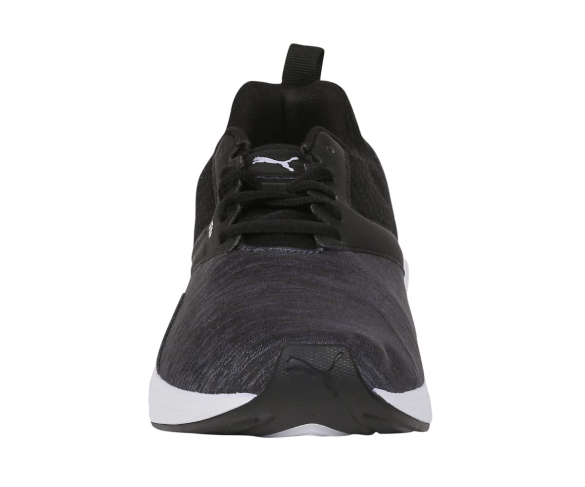 PUMA Unisex NRGY Comet Running Shoes, Puma Black-Puma White, 38 EU