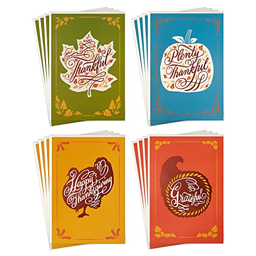 Cartes de remerciement rustiques Hallmark en papier premium