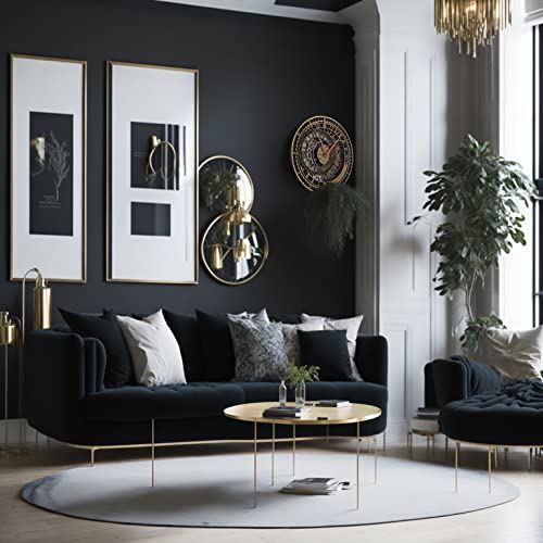 Automaton Prague Orloj Black Gold Moving Gears Wall Clock Wizard Tower Clock, Large Magic Wall Art, Personalized Gift, Open Silent Mechanism #TOP6