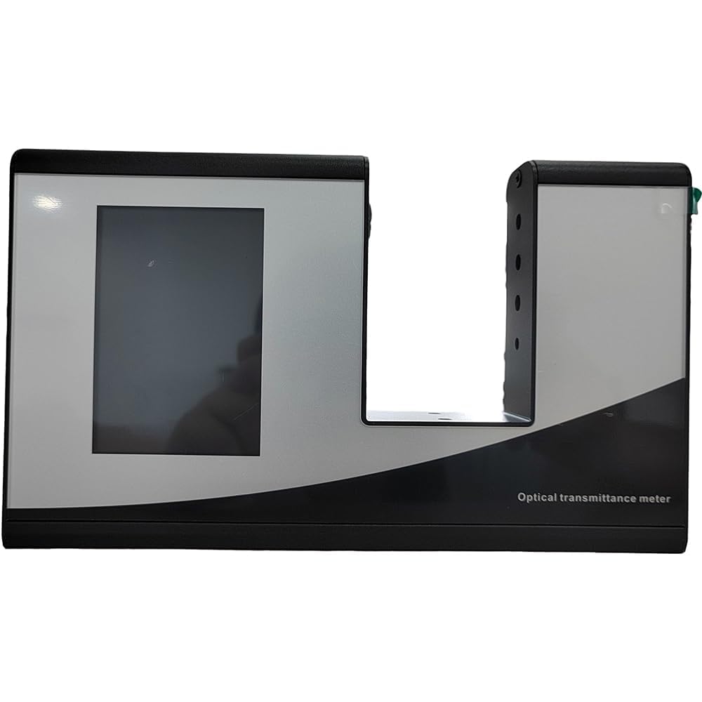 Light Transmittance Meter Optical Transmittance Tester with Silicon Photodiodes Visible Light 380nm-760nm Inductor Resolution 0.1% Full Infrared Spectrum TFT True Color 3.5inch Display Screen