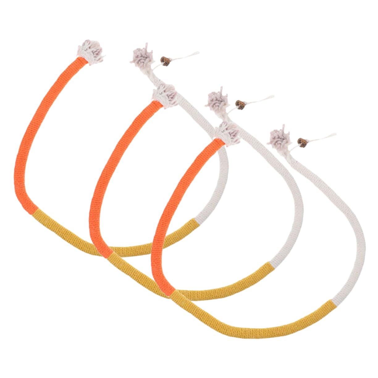 POPETPOP 15 Piezas De Cuerda para Masticar Gatos Cuerda para Masticar Juguetes para Mascotas Juguetes para Gatos Juguetes para Juguetes De Cuerda De Algodón para Juguete