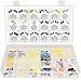 Swordfish 60580 Import Door Lock Rod End Clip Assortment for Japanese Car, 128 Piece