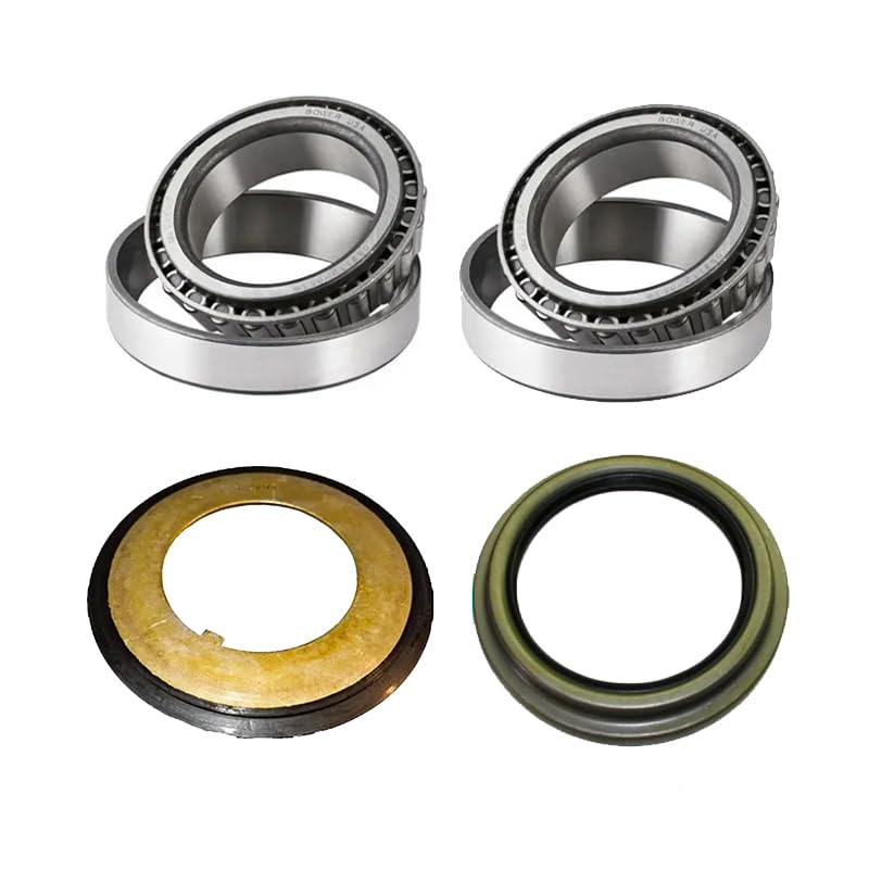 5 Ton Rockwell Top Loader Axle Hub Bearing & Seal Kit – M54, M809 & M939 Series | Includes Inner & Outer Bearings with Races + Inner & Outer Hub Seals | Heavy-Duty Rebuild Package