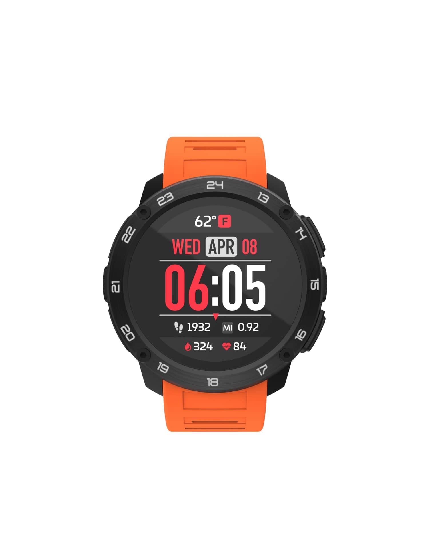 iTOUCH Explorer 3 Smartwatch (with Heart Rate Tracking, Step Counter, Notifications)