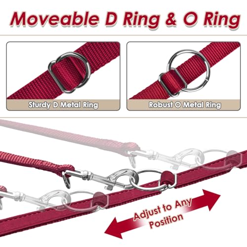 PETCOOZ Dog Training Lead, 3M/9.8ft Double Ended Lead for Dogs Professional Stop Pulling Dog Lead - Image 4