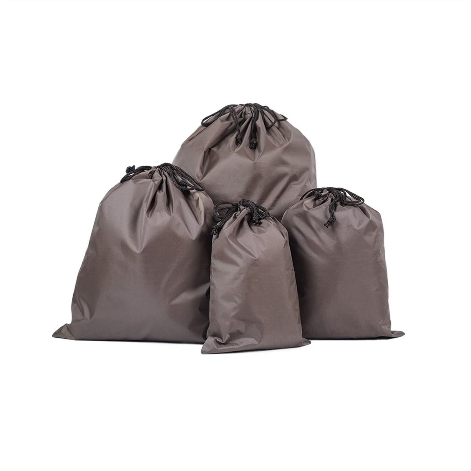 Bolsa de juguetes de malla 4 Uds. Bolsas de almacenamiento deportivas de viaje con cordón impermeable, bolsas de nailon, organizador de ropa, bolsa de almacenamiento de juguetes de playa Bolsa de alma