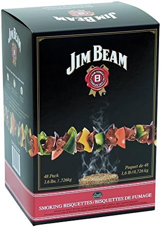 Bradley Smoker Jim Beam BTJB48 Smoking Bisquettes, 48 Count