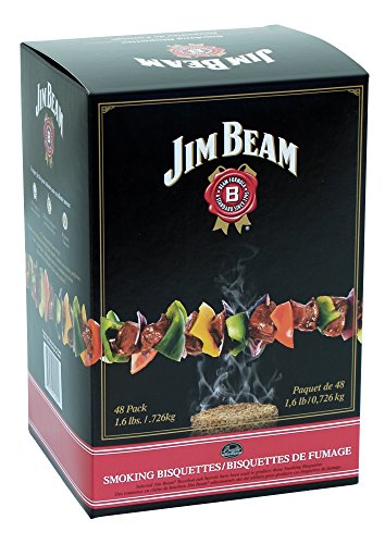 Bradley Smoker Jim Beam BTJB48 Smoking Bisquettes, 48 Count