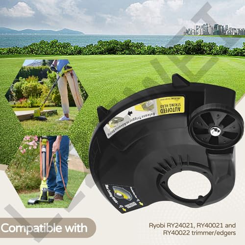 image for LIZEWEI 351122001 String Trimmer Guard Assembly with Trimmer Line Knif