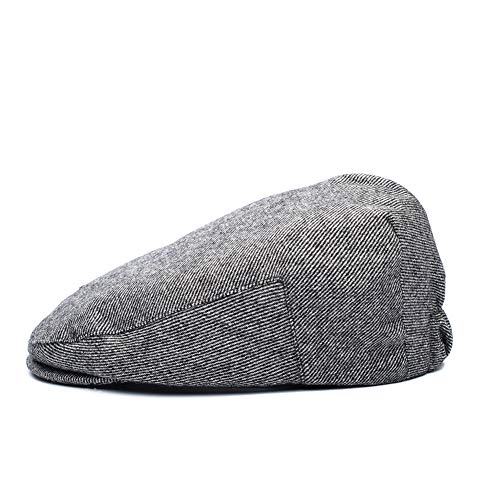 Born To Love Flat Scally Cap Boy's Tweed Page Boy Newsboy Baby Kids Driver Cap Hat Xl, Grey Stripe #TOP4