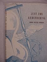 Just for remembering: A book of favorite poems B0007FK3VE Book Cover