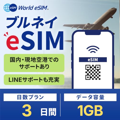 �yWorld eSIM�z �u���l�C esim 3���� �����f�[�^�ʐM 1GB ���K�i sim �i�L������ : �w��������60���j