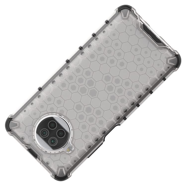 Image of Prime Retail Hard PC Back Case Cover for Mi 10i Anti Slip Ultra Thin Shockproof Reinforced Corners (Transparent)