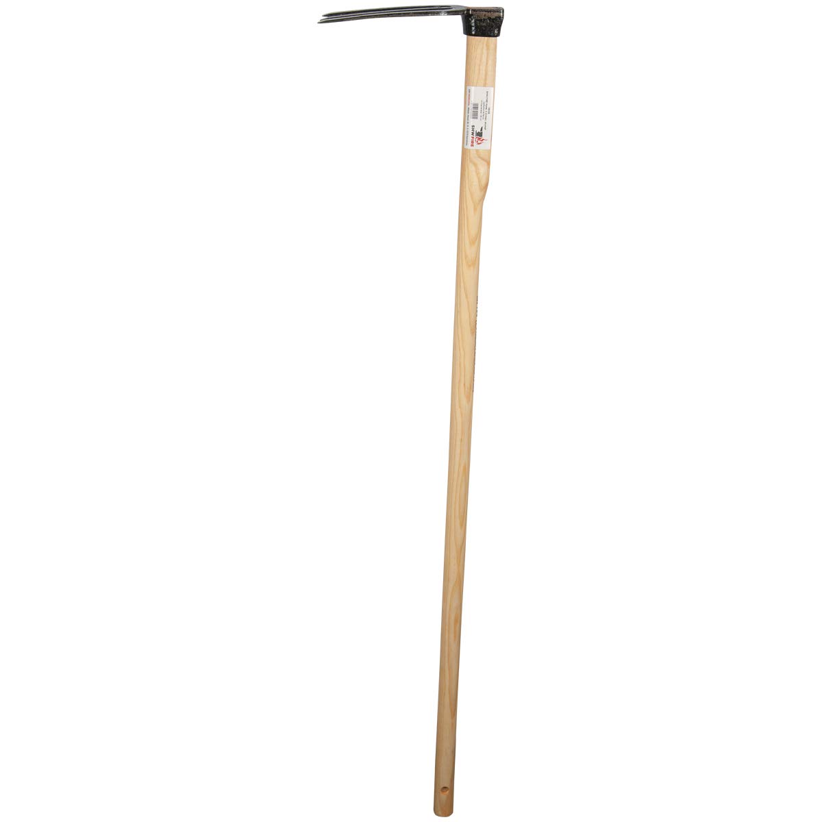 SHW-FIRE Azada de jardín de 3 dientes, diseño kárst, forjado con mango de 135 cm | Fabricado en Alemania, para jardinería y labranza, azada de jardín profesional, para suelos blandos y duros, calidad de forja