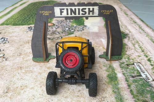 Crawler Park START/FINISH ARCH 1/24 RC CIRCUIT, Yellow - Image 3