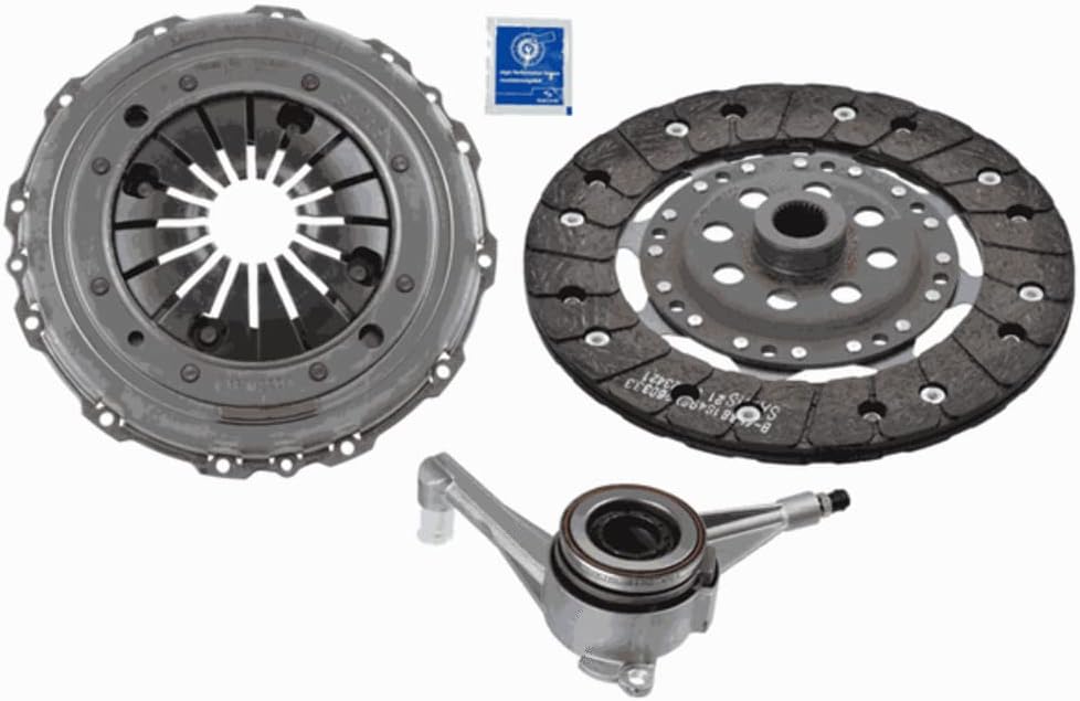 SACHS 3182 654 221 Central Slave Cylinder Clutch Compatible With Volkswagen EUROVAN IV VAN (70A, 70H, 7DA, 7DH) 1990-2003 And Other Vehicles
