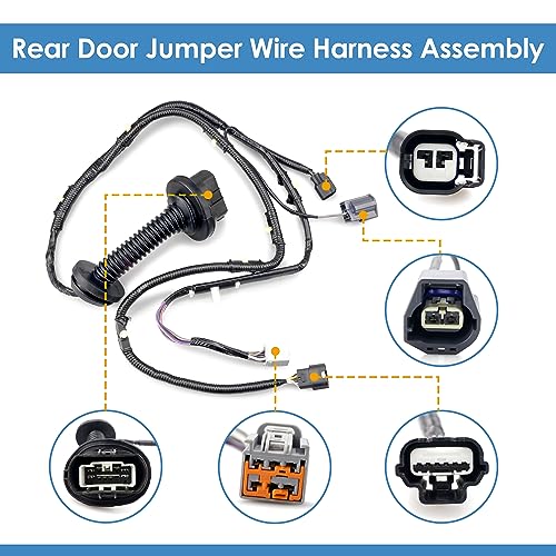 Arnés de cables de puerta trasera que soluciona fallos en ventanillas de Ford F150 Crew Cab 4