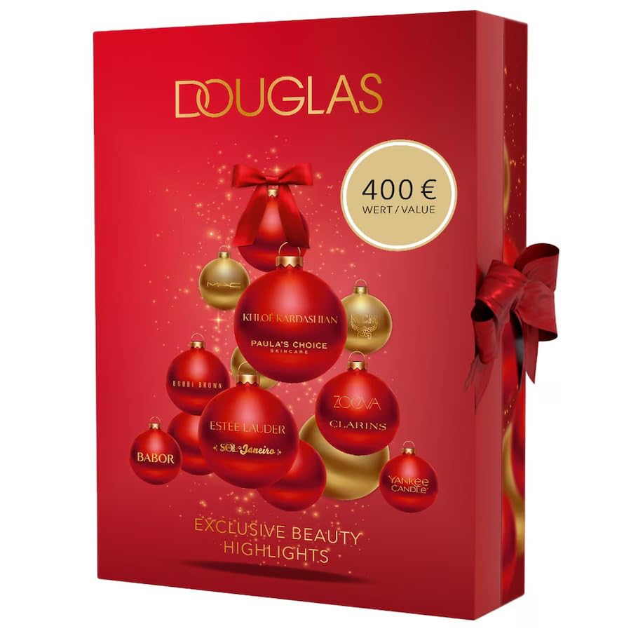 DOUGLAS Adventskalender 2025-25 Frauen PFLEGE, MAKE-UP & DUFT Exclusive Beauty Highlights - Ideal als Geschenk - Mädchen & Damen Kosmetik - EXKLUSIV EDITION, Frau