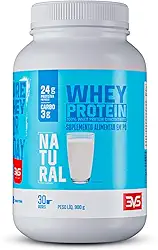 3VS Nutrition Whey 100% Concentrado 900g Sabor Natural