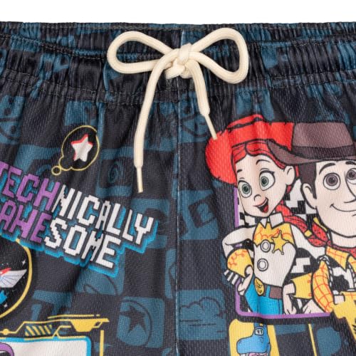 Image of Disney Pixar Boys' Athletic 2-Piece T-Shirt and Shorts Set Toddler to Big Kid