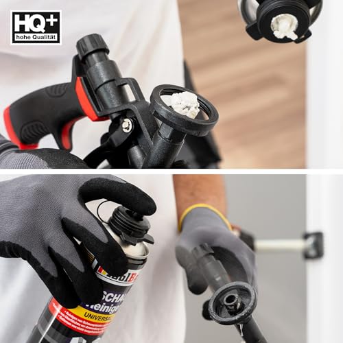 Isolbau PU-Schaum Reiniger - 1 x 500 ml Dose Schaumreiniger für PU-Schaumpistolen, Pistolenreiniger, Reinigungsmittel, Entfetter, Ventile & Oberflächen