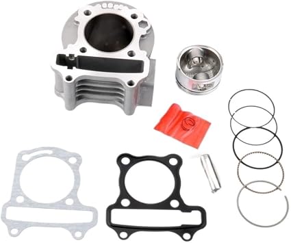 Big Bore Racing Cylinder Kit 52mm 120cc Compatible With 50cc 4-Stroke Motorbikes