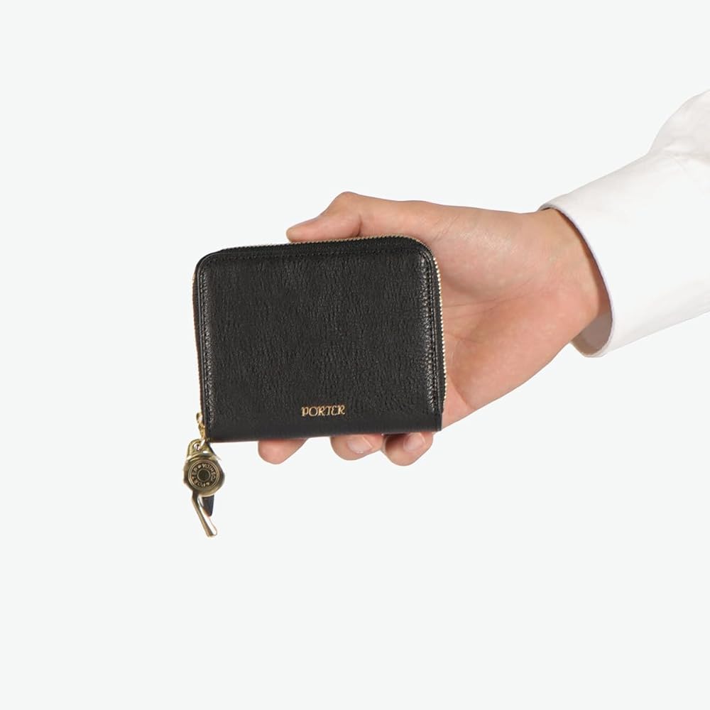 ポーター　スモーキー　財布　二つ折り財布　ブラック 美品】PORTER ポーター スモーキー 二つ折り財布 ウォレット