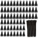 60 clips de lona grandes mejorados,