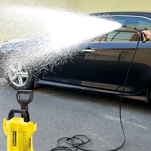 10m Karcher K Series Pressure Washer Hose Replacement,18MPa(2610 PSI),MAX.60℃,Compatible with K2 K3 K4 K5 K6 K7,Click Plug Quick Connector,Extension Spare Parts,High Pressure Hose