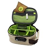 Stashlogix EcoStash - Locking Stash Bag with Odor Control (Medium, Hemp (beige))